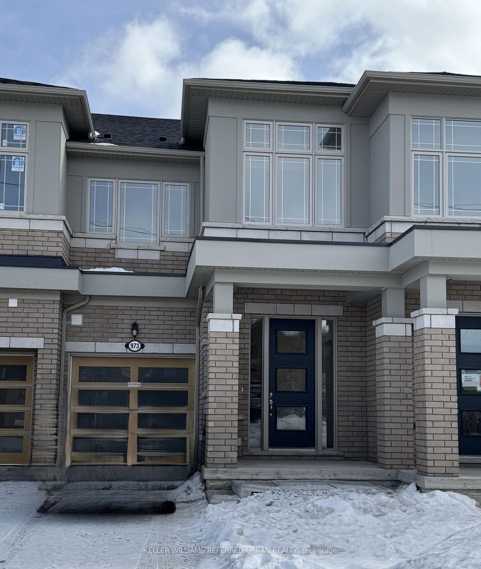 Townhouse for lease at 973 Elizabeth Mackenzie Drive, Pickering, Rural Pickering, L1X 0P6 - MLS: E12003174