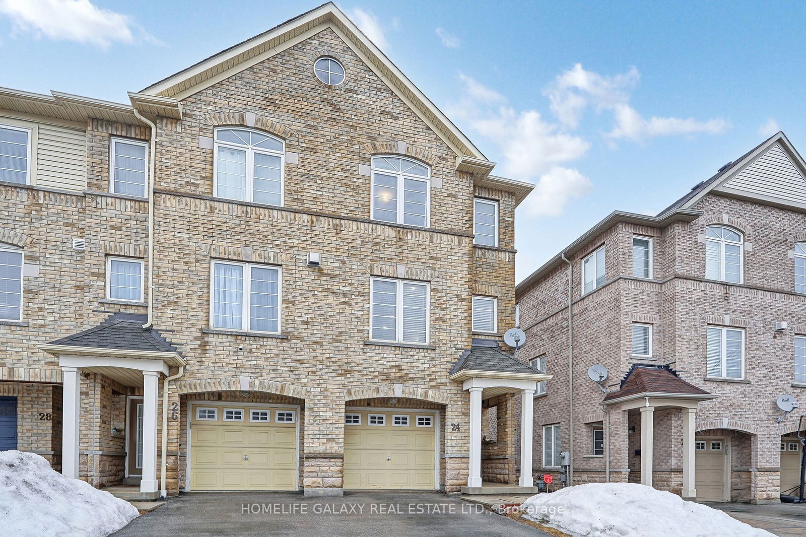 Townhouse for sale at 24 Stonewood Street, Ajax, South West, L1S 0B2 - MLS: E12005670