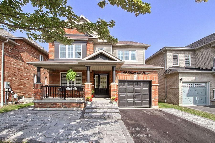 Detached House sold at 109 Elliottglen Drive, Ajax, Northeast Ajax, L1Z 0G9 - MLS: E12005804