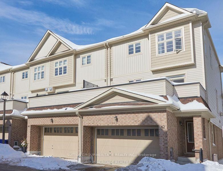 Townhouse for sale at 42 Westbury Way, Whitby, Brooklin, L1M 0L9 - MLS: E12010225