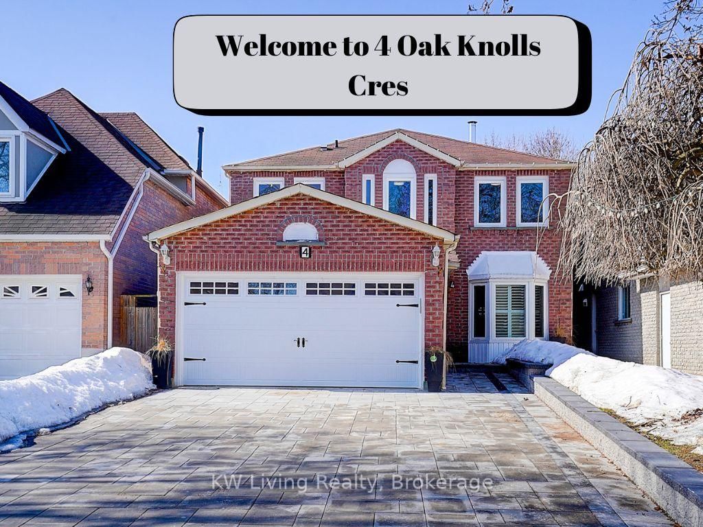 Detached House for sale at 4 Oak Knolls Crescent, Toronto, Rouge E11, M1B 4V1 - MLS: E12012263