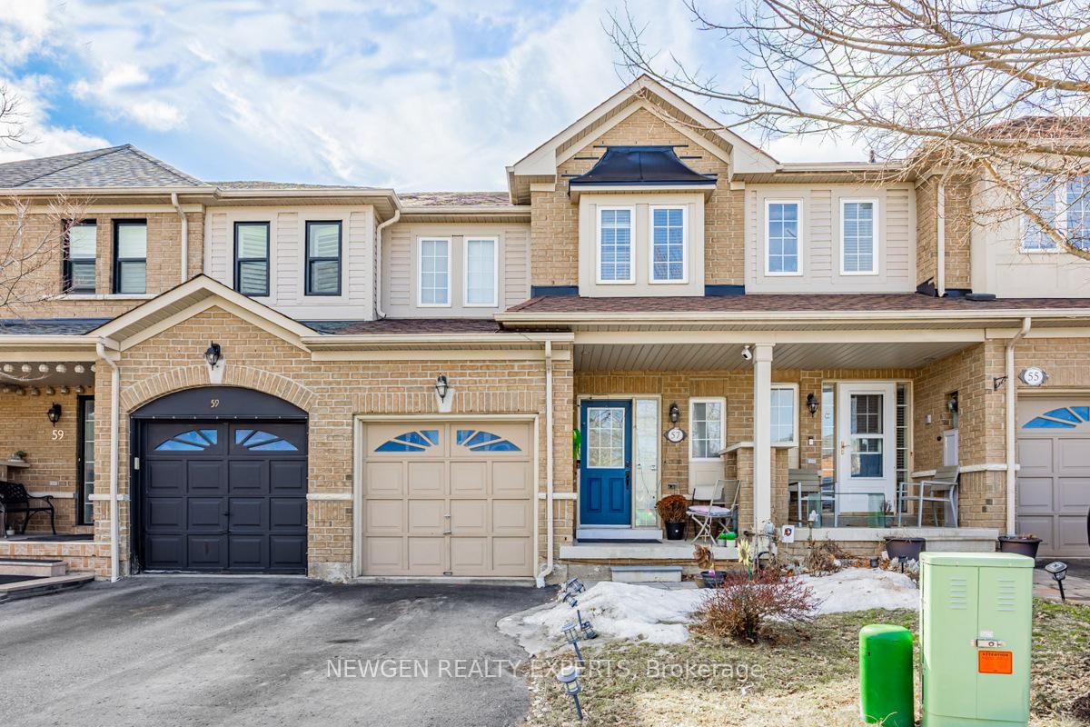 Townhouse for sale at 57 Beer Crescent, Ajax, South East, L1S 0A3 - MLS: E12026852