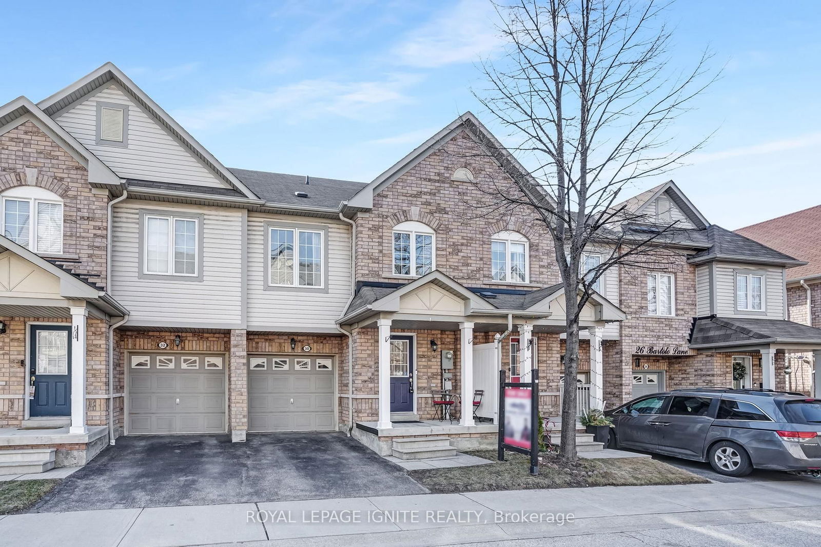 Townhouse for sale at 30 Bartolo Lane, Ajax, Central, L1T 0C2 - MLS: E12033074