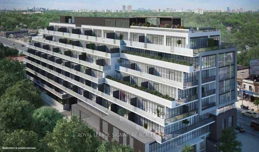 Condo leased at 424-2301 Danforth Avenue, Toronto, East End-Danforth, M4C 1K5 - MLS: E12056095