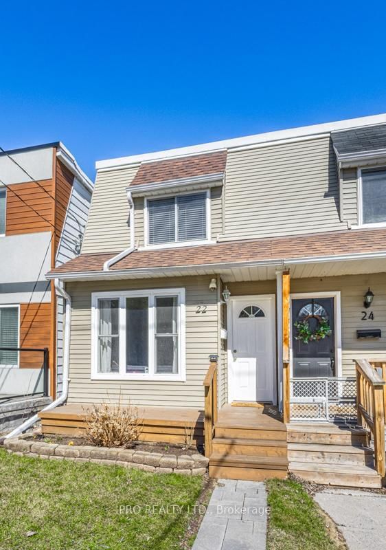Semi-Detached House for sale at 22 Queensdale Avenue, Toronto, Danforth Village-East York, M4J 1X9 - MLS: E12075883