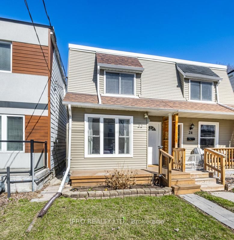 Semi-Detached House for sale at 22 Queensdale Avenue, Toronto, Danforth Village-East York, M4J 1X9 - MLS: E12075883