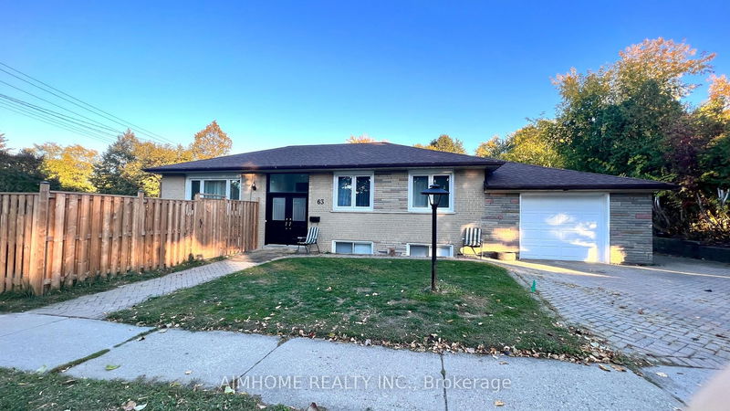 home for lease on 63 Amberdale Drive