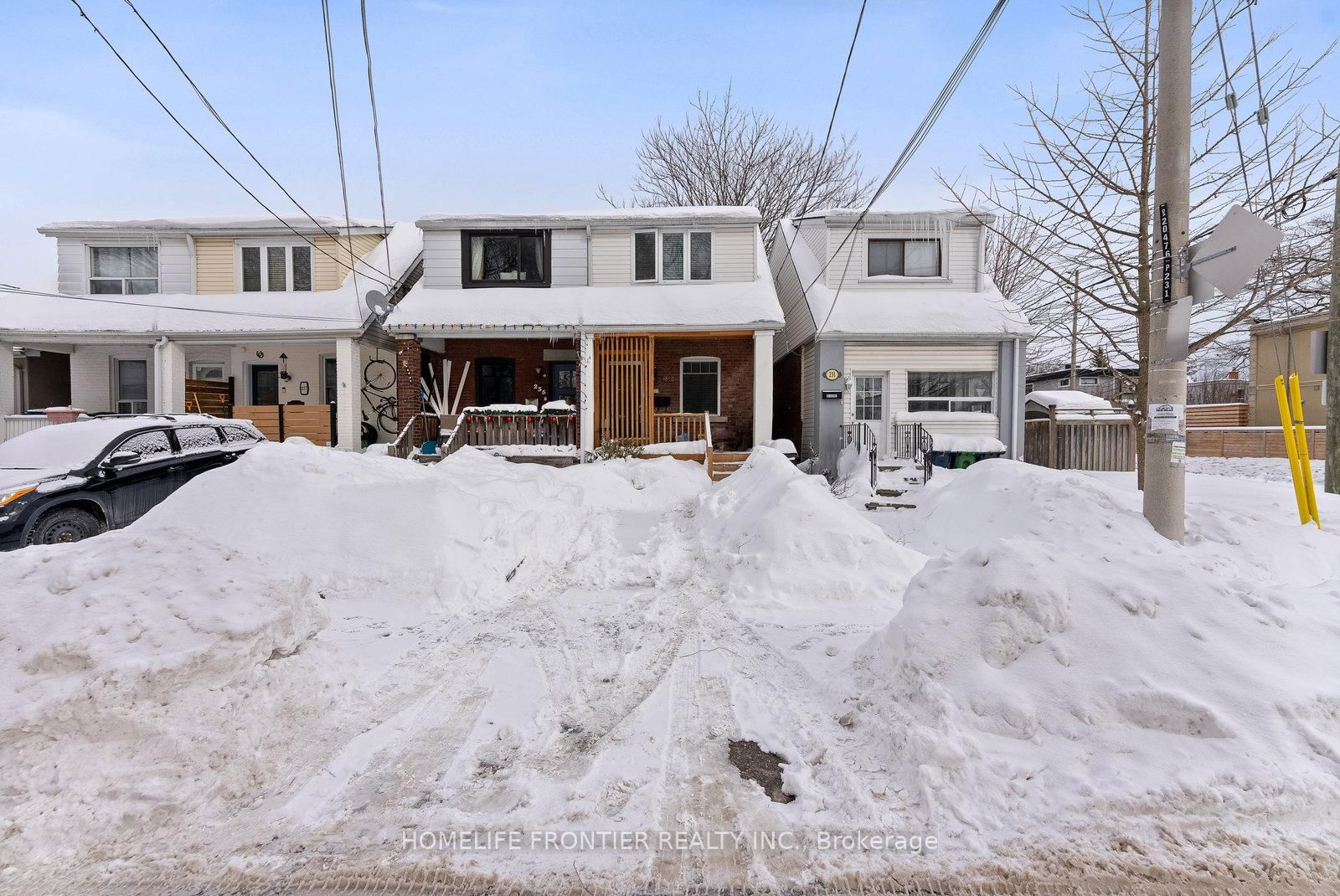 Semi-Detached House for sale at 233 Coleridge Avenue, Toronto, Woodbine-Lumsden, M4C 4J2 - MLS: E12080647