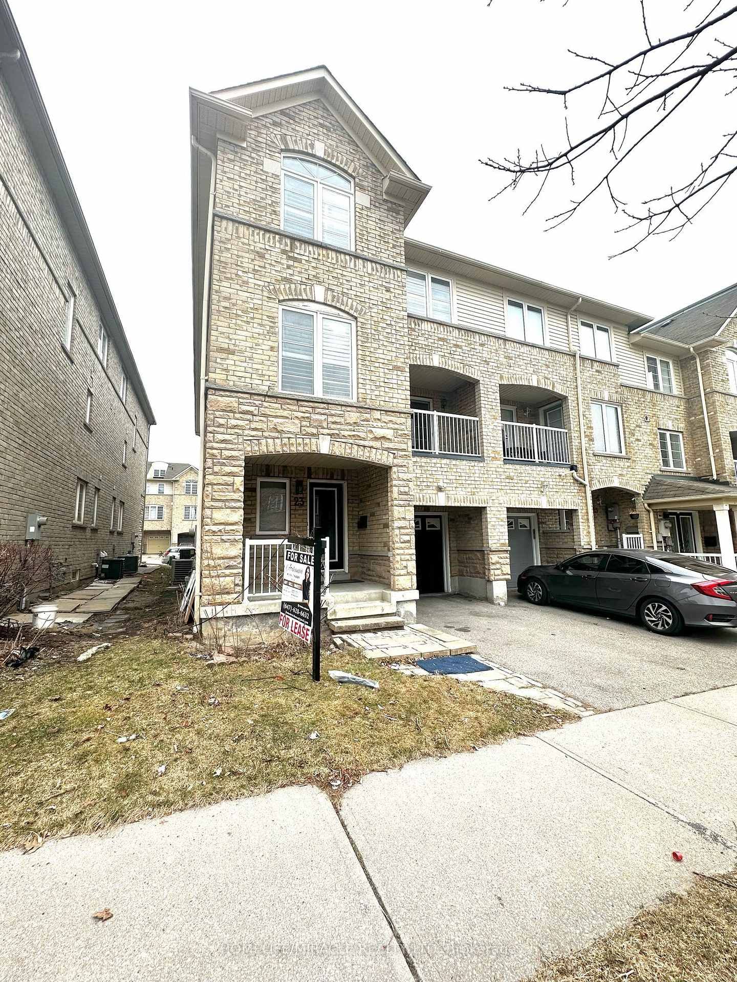 Townhouse leased at 23 Webbford Street, Ajax, South West, L1S 0A8 - MLS: E12085201