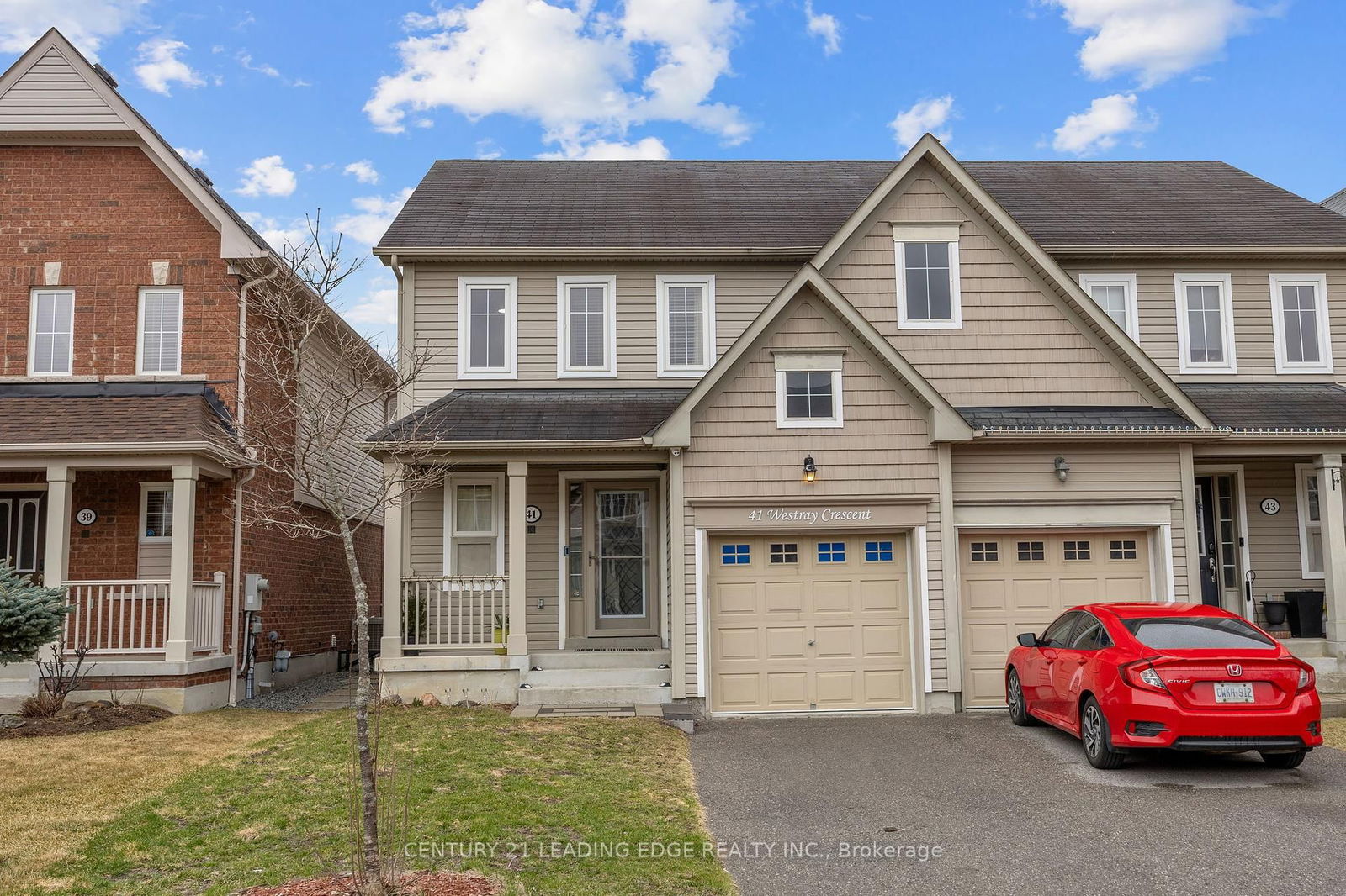 Semi-Detached House sold at 41 Westray Crescent, Ajax, Northeast Ajax, L1Z 0B4 - MLS: E12092382