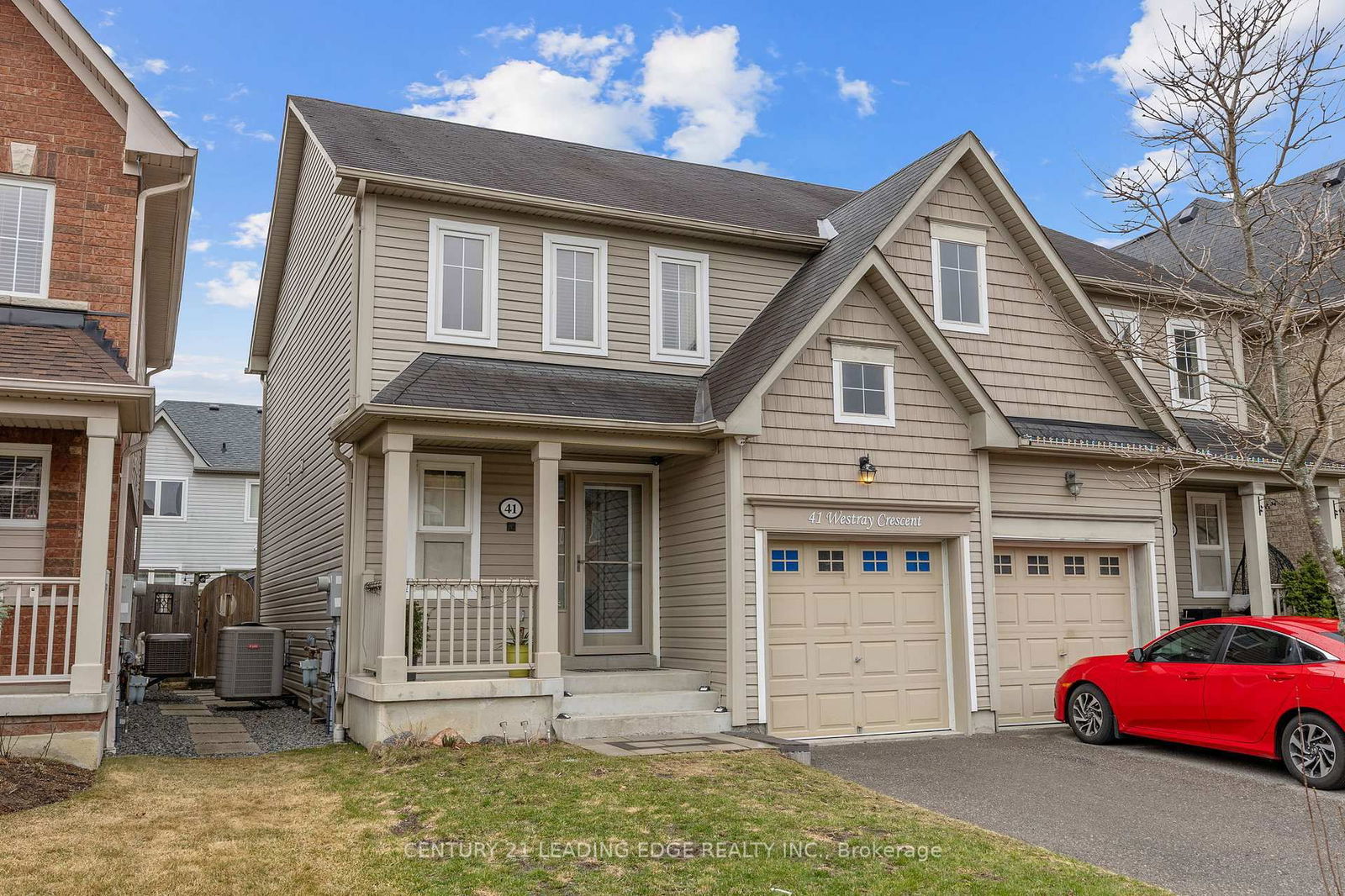 Semi-Detached House sold at 41 Westray Crescent, Ajax, Northeast Ajax, L1Z 0B4 - MLS: E12092382