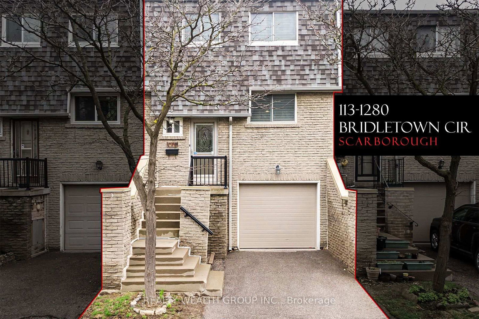 Townhouse for sale at 113-1280 Bridletowne Circle, Toronto, L'Amoreaux, M1W 2V4 - MLS: E12109443