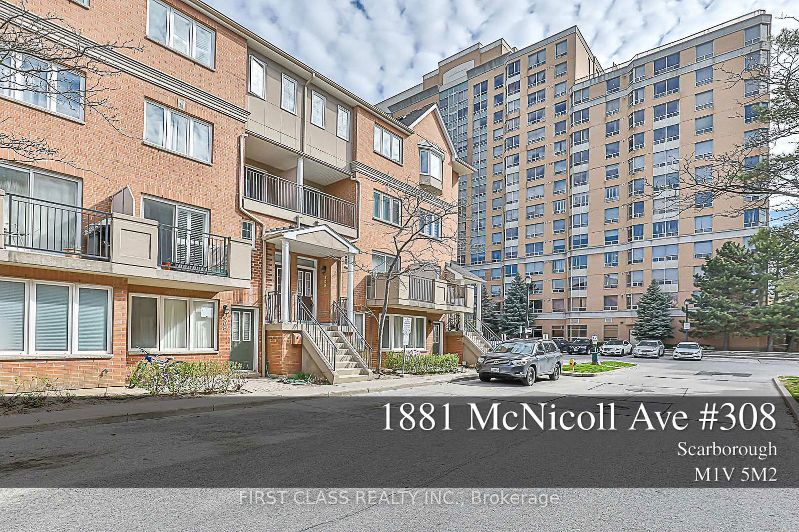 Townhouse for sale at 308-1881 Mcnicoll Avenue, Toronto, Steeles, M1V 5M2 - MLS: E12111749