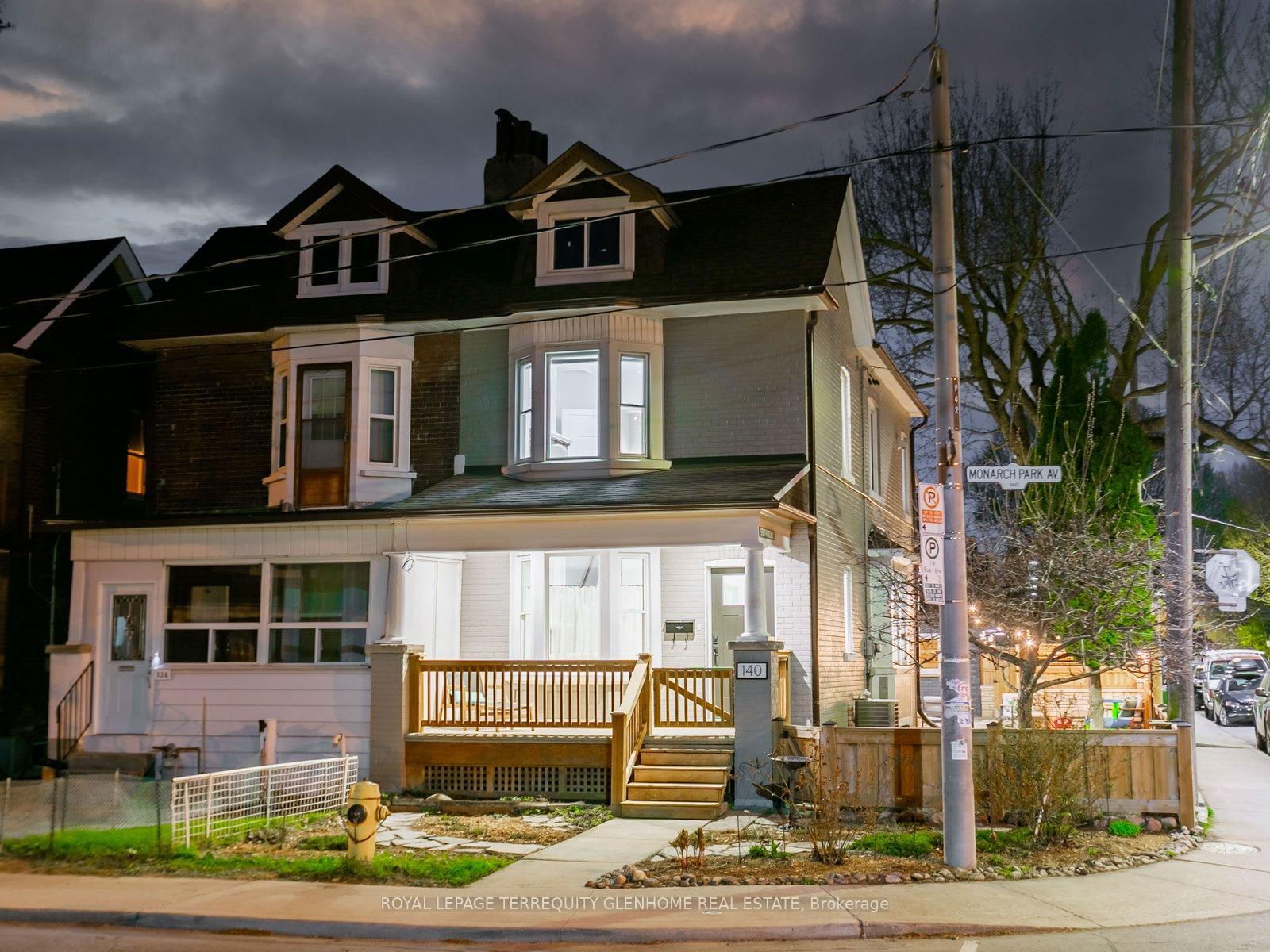 Semi-Detached House for sale at 140 Monarch Park Avenue, Toronto, Danforth, M4J 4R4 - MLS: E12113063