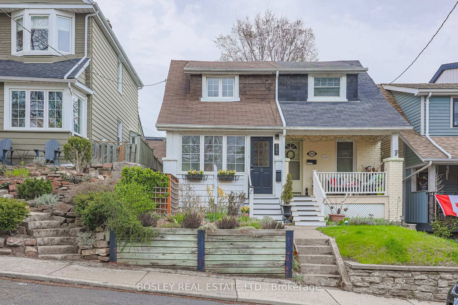 Semi-Detached House for sale at 245 Kenilworth Avenue, Toronto, The Beaches, M4L 3S7 - MLS: E12120675