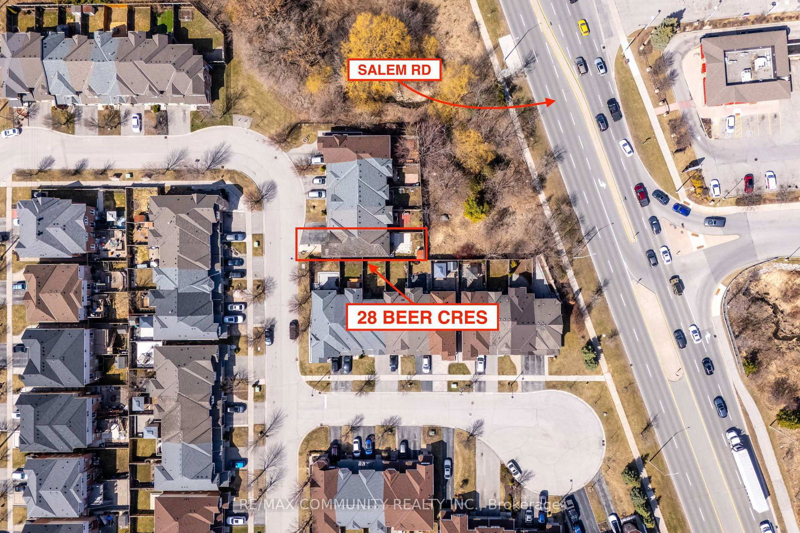 Townhouse for sale at 28 Beer Crescent, Ajax, South East, L1S 0A4 - MLS: E12122511