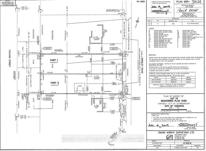 Detached House for sale at 1972 Brimley Road, Toronto, Agincourt South-Malvern West, M1S 2B2 - MLS: E12131259