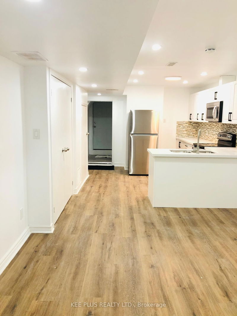 home for lease on Basement-1603 Dundas Street E