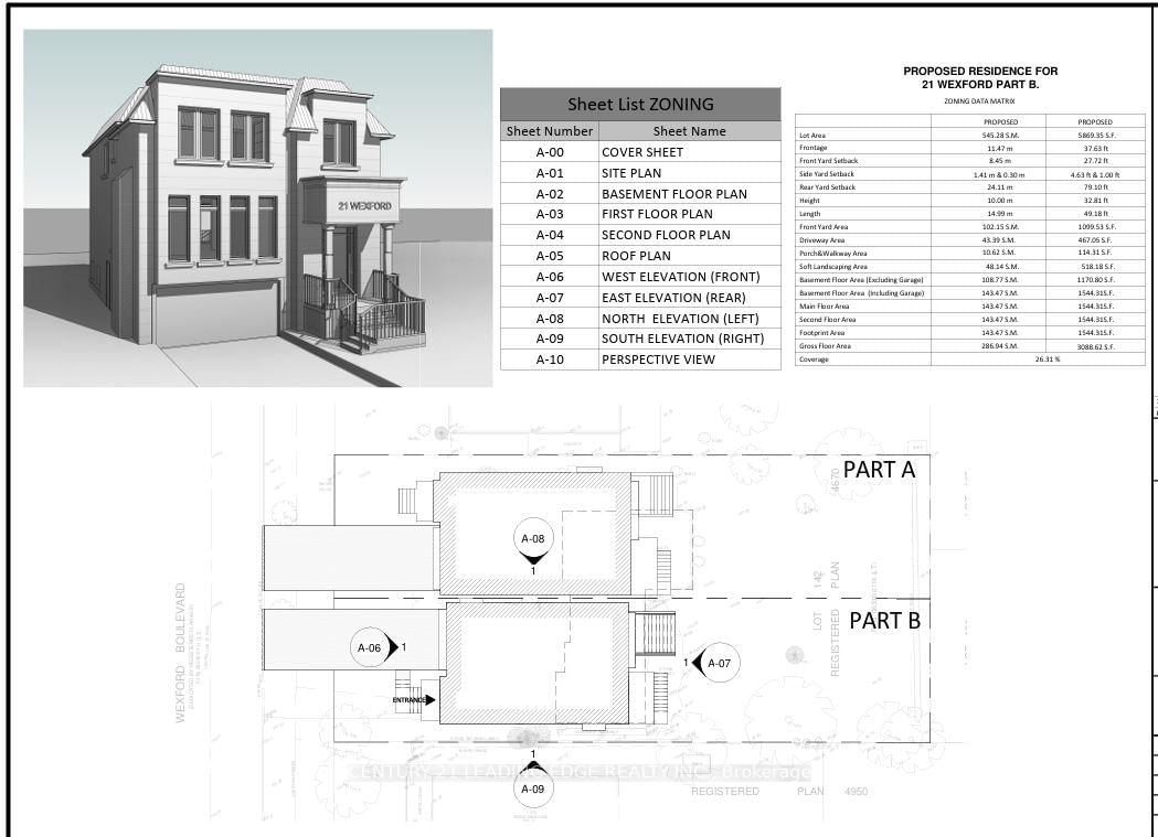 Detached House for sale at 21B Wexford Boulevard, Toronto, Wexford-Maryvale, M1R 1K9 - MLS: E12141096