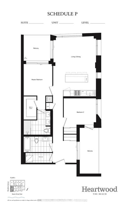 Unit 404 — 1888 Queen St, Toronto - The Beaches image-0-4