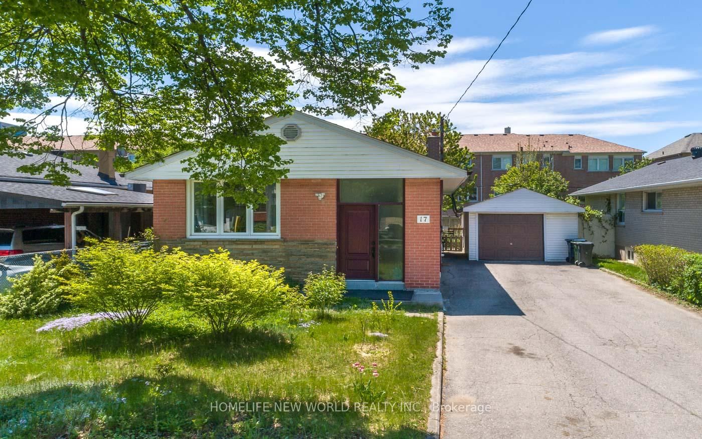 Detached House for sale at 17 Savarin Street, Toronto, Eglinton East, M1J 1Z7 - MLS: E12162371
