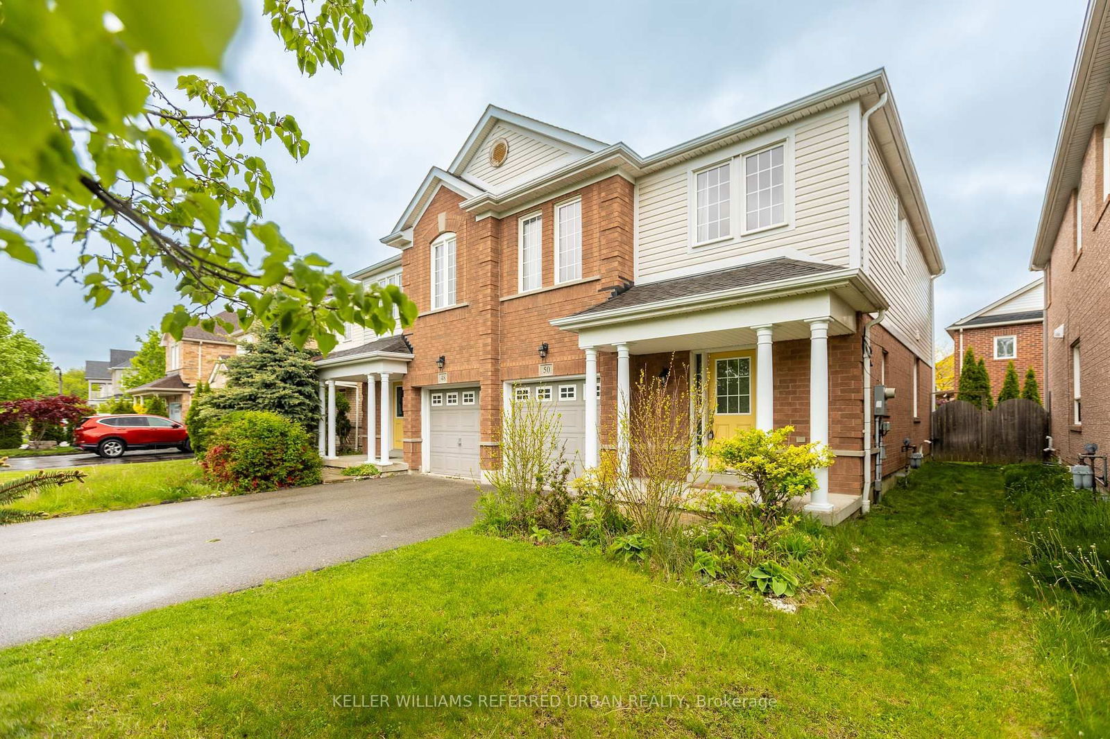 Semi-Detached House for sale at 50 Hornsell Circle, Ajax, Northeast Ajax, L1T 0G4 - MLS: E12165512