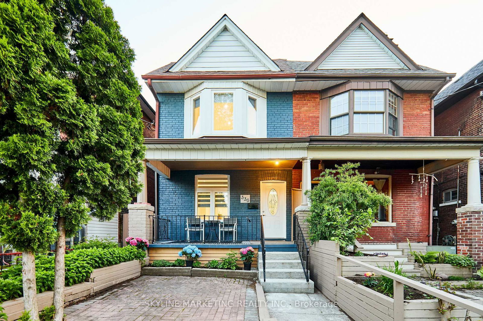 Semi-Detached House for sale at 336 Leslie Street, Toronto, South Riverdale, M4M 3E1 - MLS: E12181178