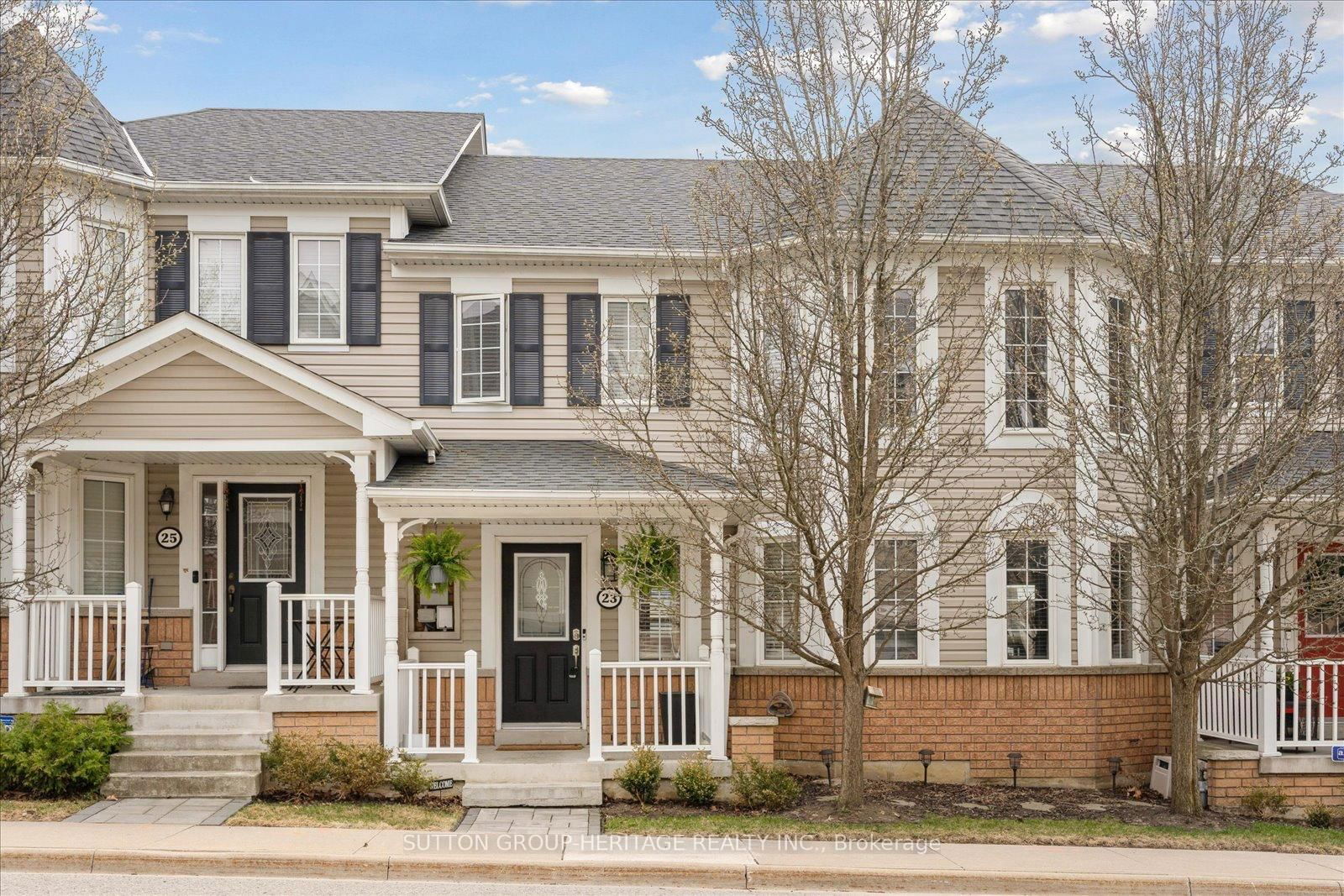 Townhouse for sale at 25-23 Vallance Way, Whitby, Brooklin, L1M 0E7 - MLS: E12185867