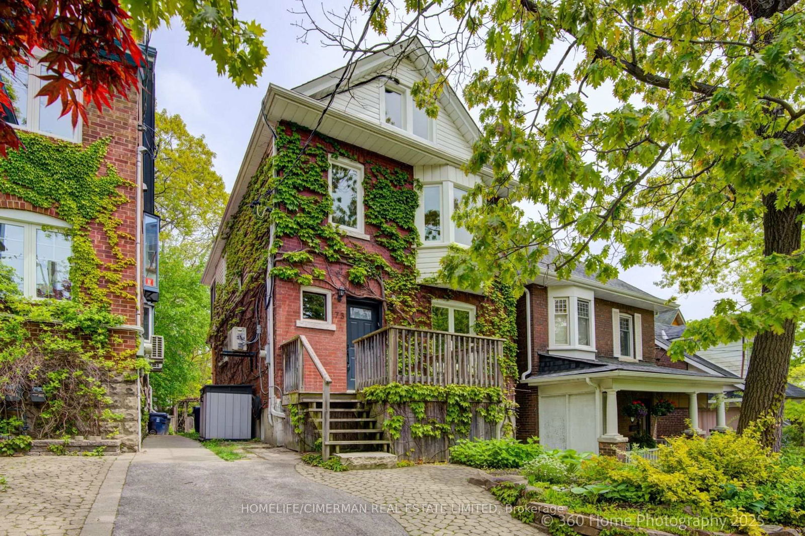 Detached House for sale at 73 Spruce Hill Road, Toronto, The Beaches, M4E 3G2 - MLS: E12206033