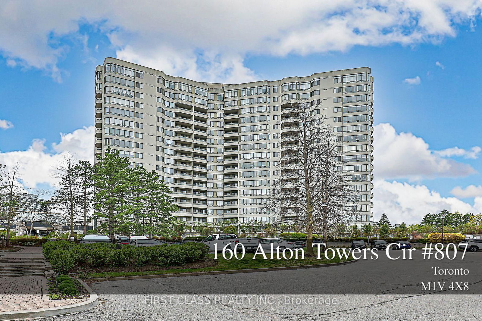 Condo for sale at 807-160 Alton Towers Circle, Toronto, Milliken, M1V 4X8 - MLS: E12215015