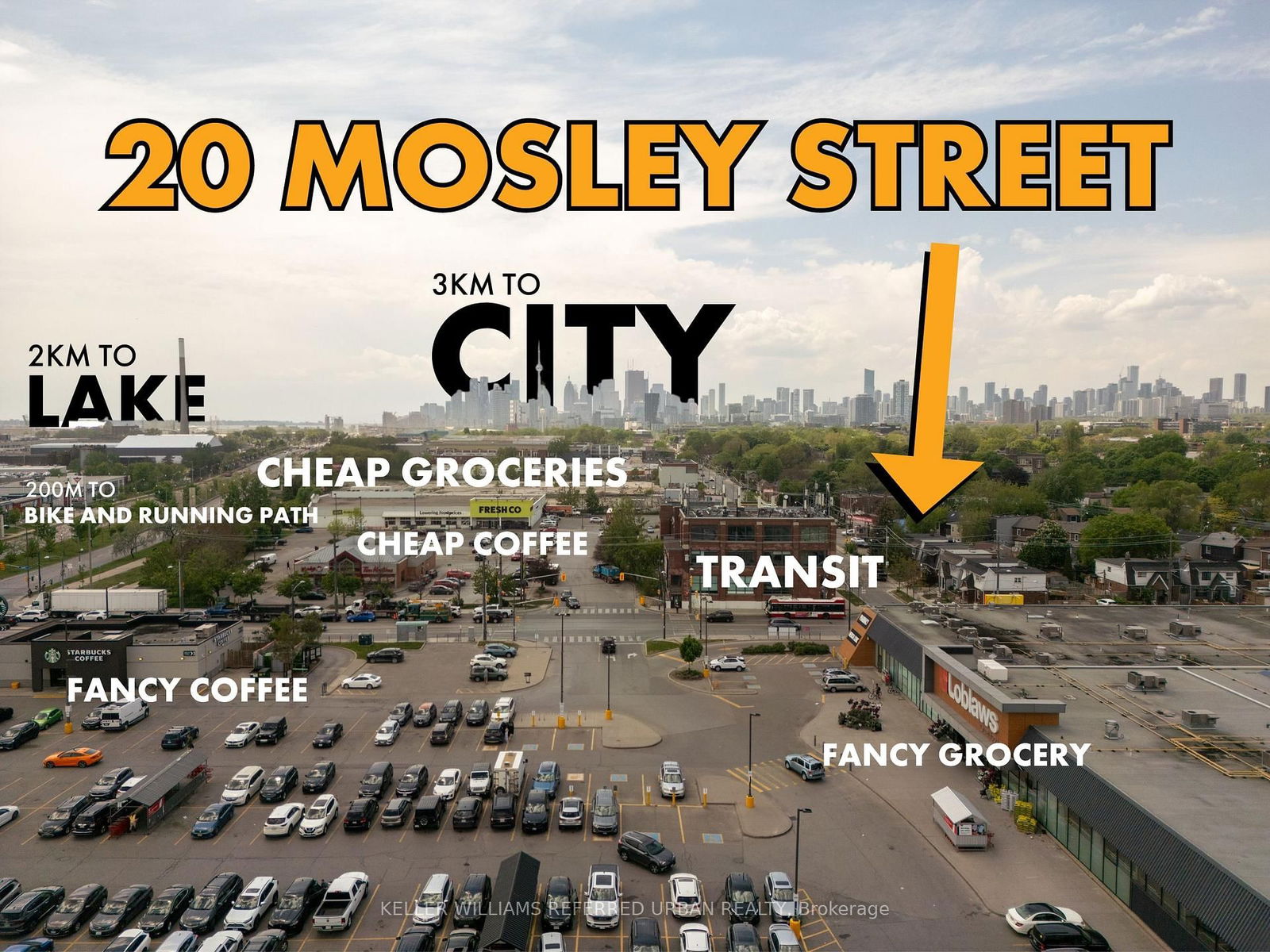 Semi-Detached House for sale at 20 Mosley Street, Toronto, Ontario, M4M 1G2 - South Riverdale - MLS: E12256105