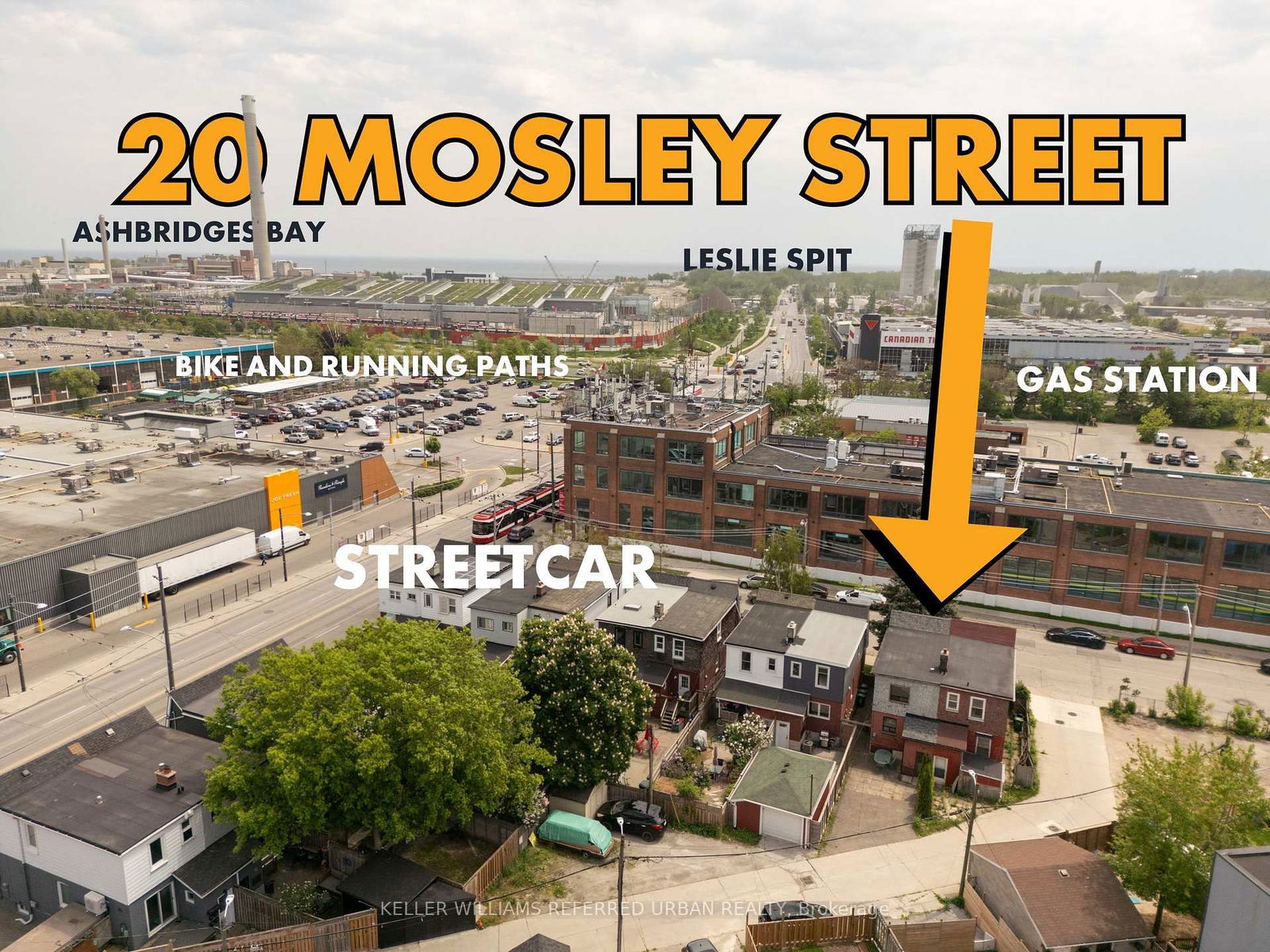 Semi-Detached House for sale at 20 Mosley Street, Toronto, Ontario, M4M 1G2 - South Riverdale - MLS: E12256105
