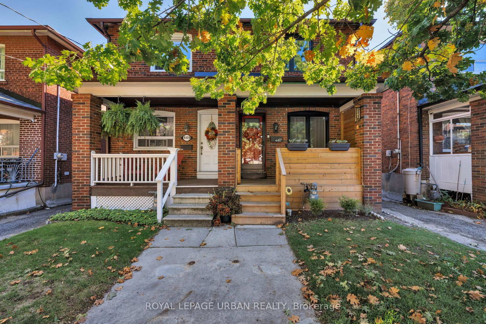 Semi-Detached House sold at 447 Mortimer Avenue, Toronto, Ontario, M4J 2G3 - Danforth Village-East York - MLS: E12439583