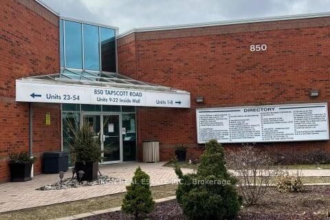 Unit 17 — 850 Tapscott Road, Toronto