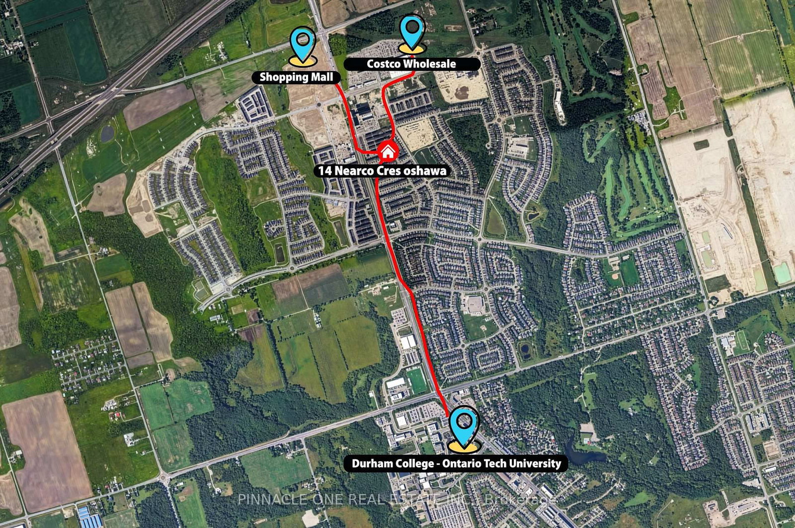 Townhouse for sale at 14 Nearco Crescent, Oshawa, Ontario, L1L 0J4 - Windfields - MLS: E12740082