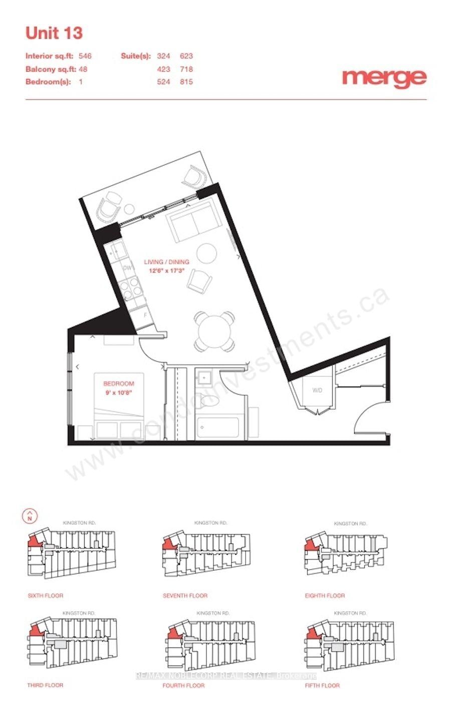 Condo for lease at 524-90 Glen Everest Road, Toronto, Ontario, M1N 0C3 - Birchcliffe-Cliffside - MLS: E12850536