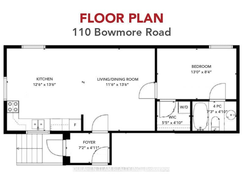 Basement - 110 Bowmore Rd, Toronto, M4L 3J2 | Image 2