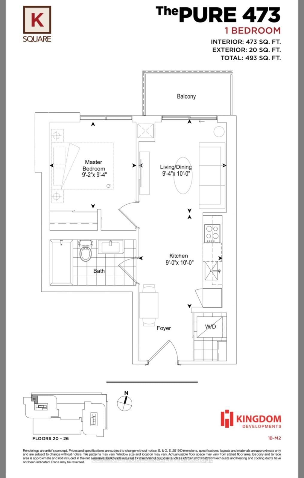 Condo for lease at 1219-2031 Kennedy Road, Toronto, Ontario, M1T 0B8 - Dorset Park - MLS: E12902102