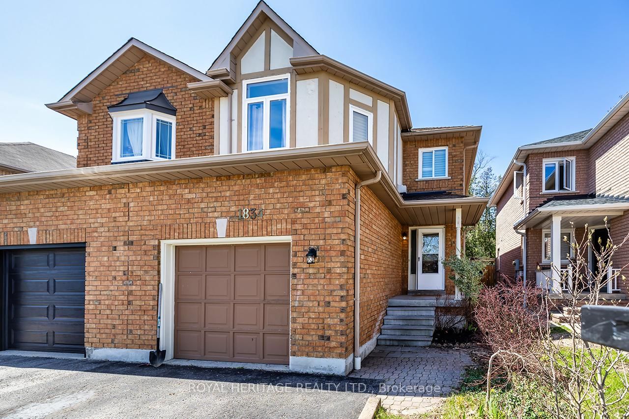 Semi-Detached House for sale at 1834 Nordane Drive, Pickering, Ontario, L1V 6Z7 - Highbush - MLS: E13054914