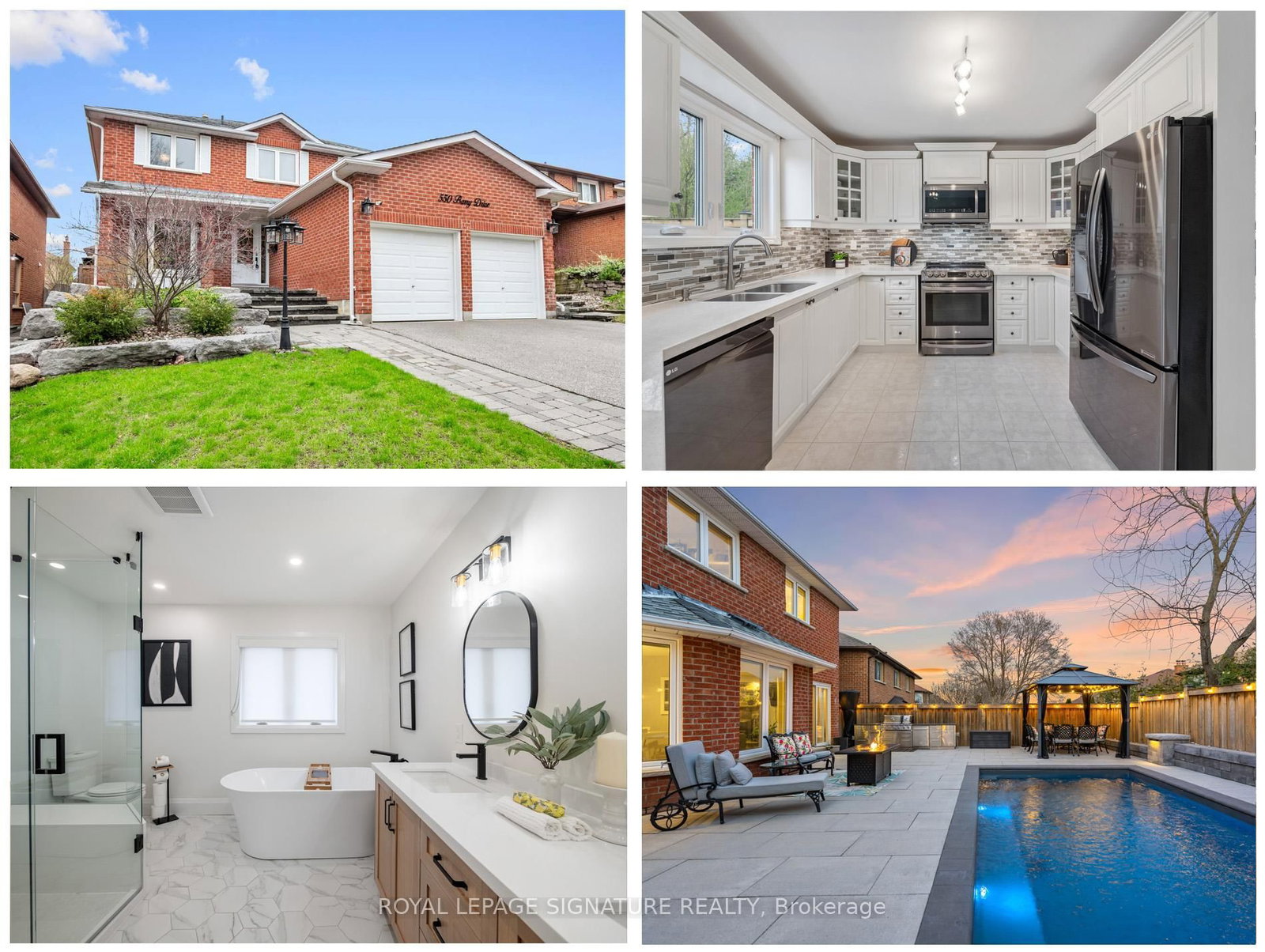 Detached House for sale at 550 Barry Drive, Pickering, Ontario, L1V 1P9 - Woodlands - MLS: E13061122