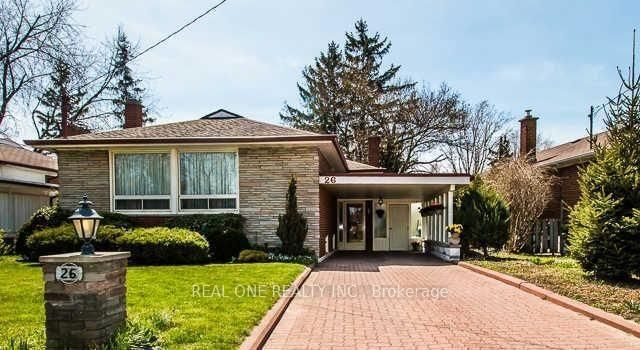 Detached House for sale at 26 Applefield Drive, Toronto, Ontario, M1P 3X9 - Bendale - MLS: E13411966