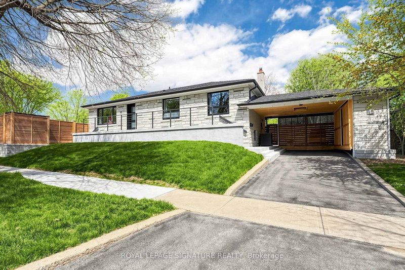 Unit Basement — 45 Sancrest Drive, Toronto