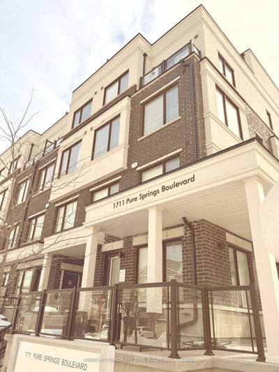 Townhouse leased at 309-1711 Pure Springs Boulevard, Pickering, Ontario, L1X 0C3 - Duffin Heights - MLS: E13496404