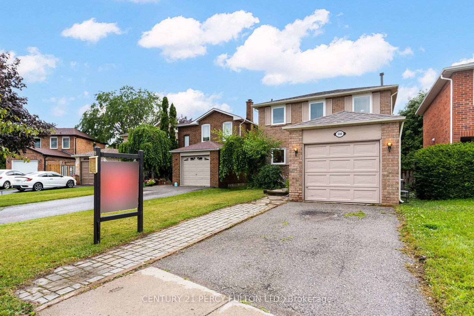 Detached House for sale at 510 Alder Court, Pickering, Ontario, L1V 4T1 - Amberlea - MLS: E13550394