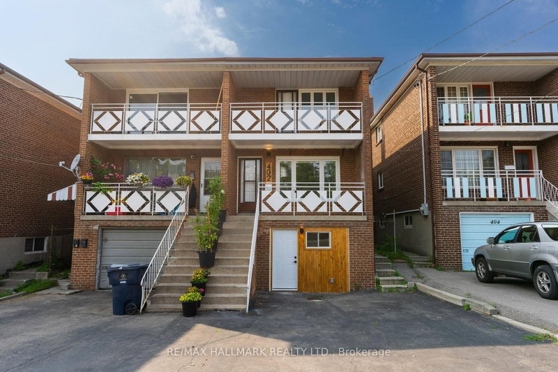 Unit UPPER / 2ND — 402 Kingston Road, Toronto