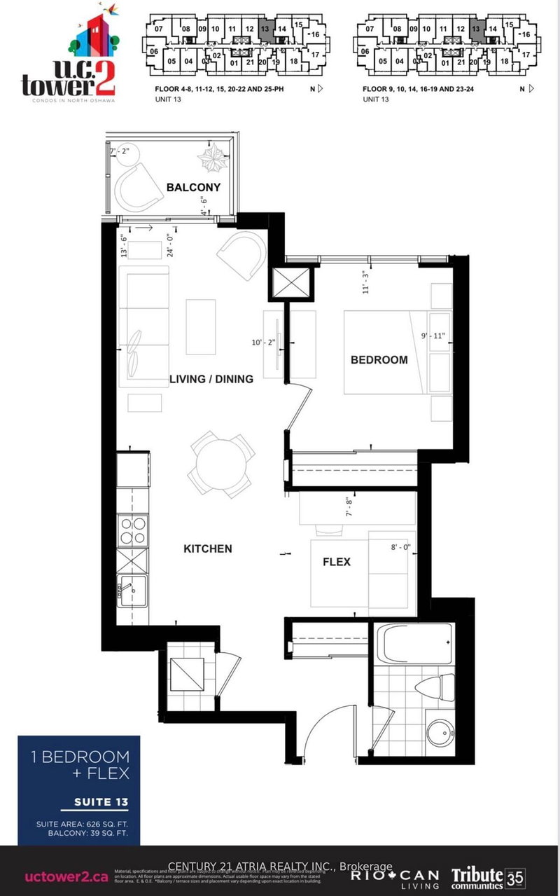 2313 - 2545 Simcoe Street N