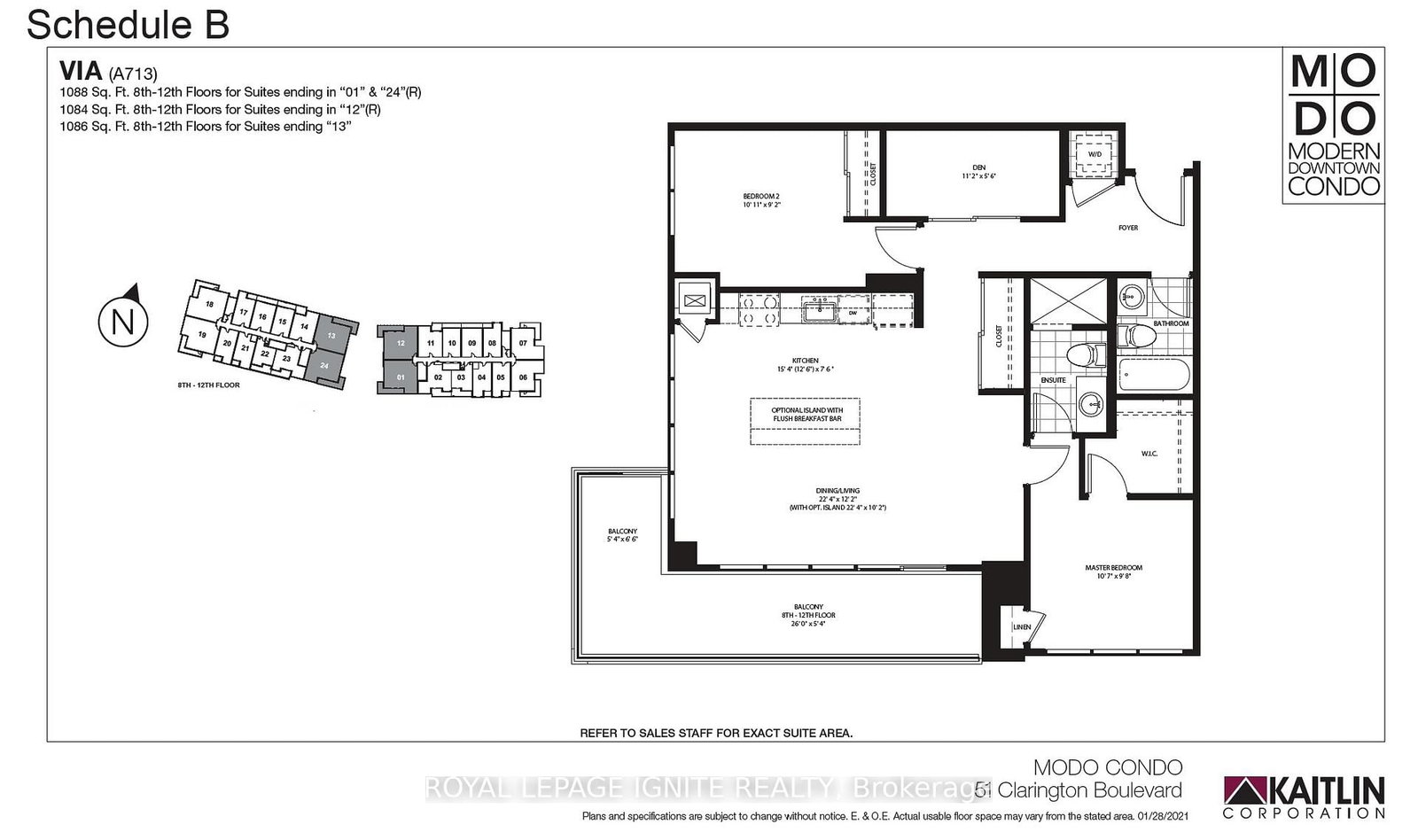 51 Clarington Boulevard • #1124 • Clarington, ON photo 18