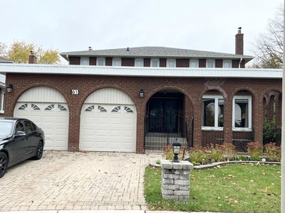 Detached House for lease at 61 Morbank Drive, Toronto, Ontario, M1V 2M1 - Steeles - MLS: E13726038