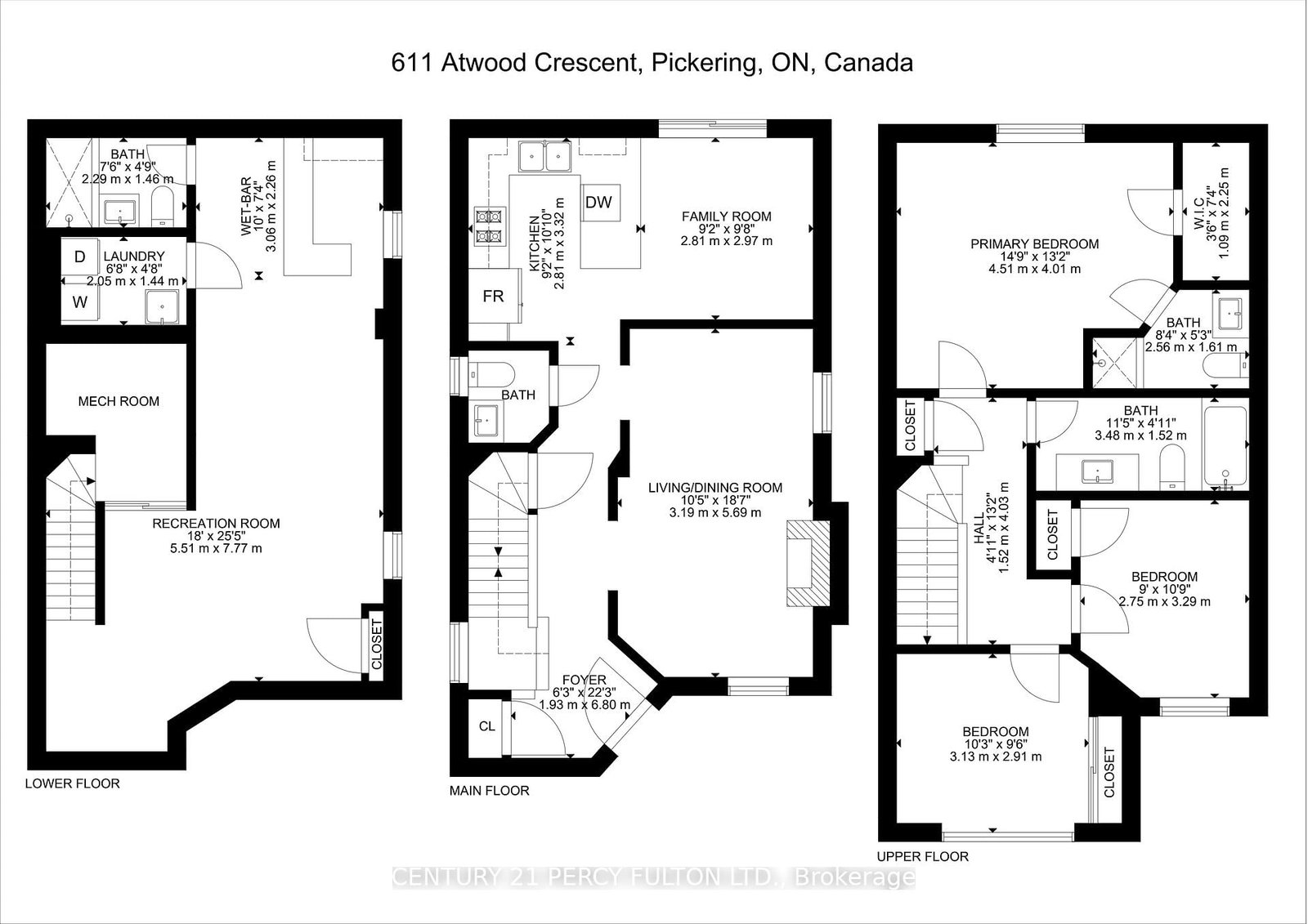 611 Atwood Crescent • Pickering, ON photo 27