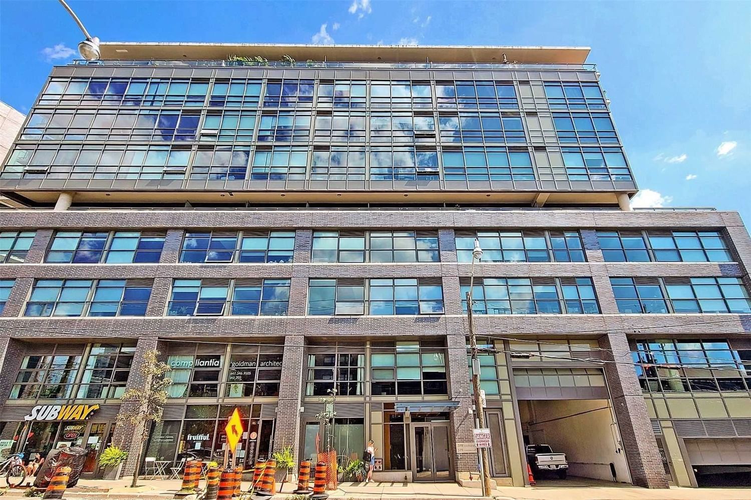 Condo leased at 708-319 Carlaw Avenue, Toronto, South Riverdale, M4M 0A4 - MLS: E5948661